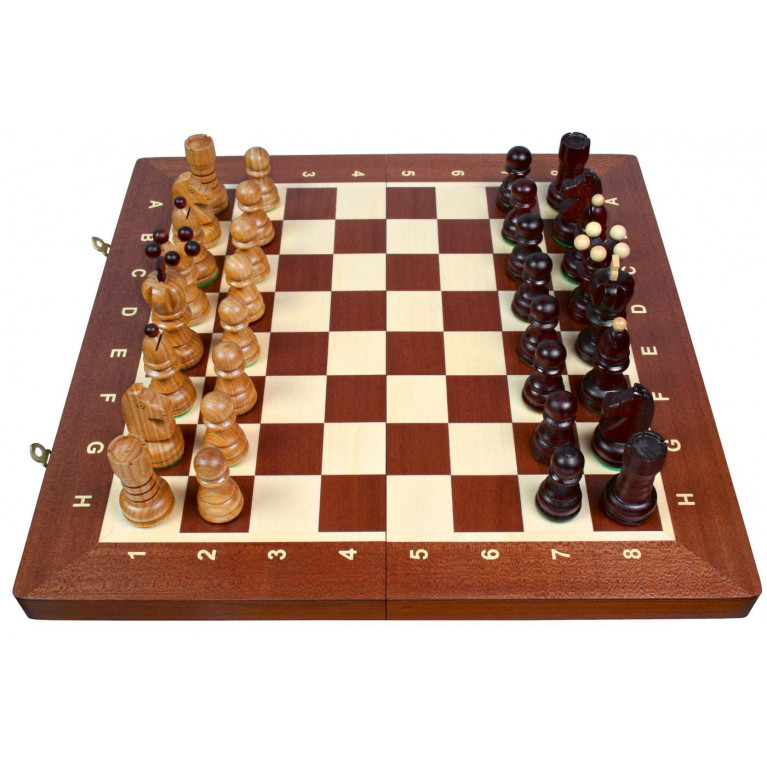 Összecsukható fa sakk 420*420 PL133F